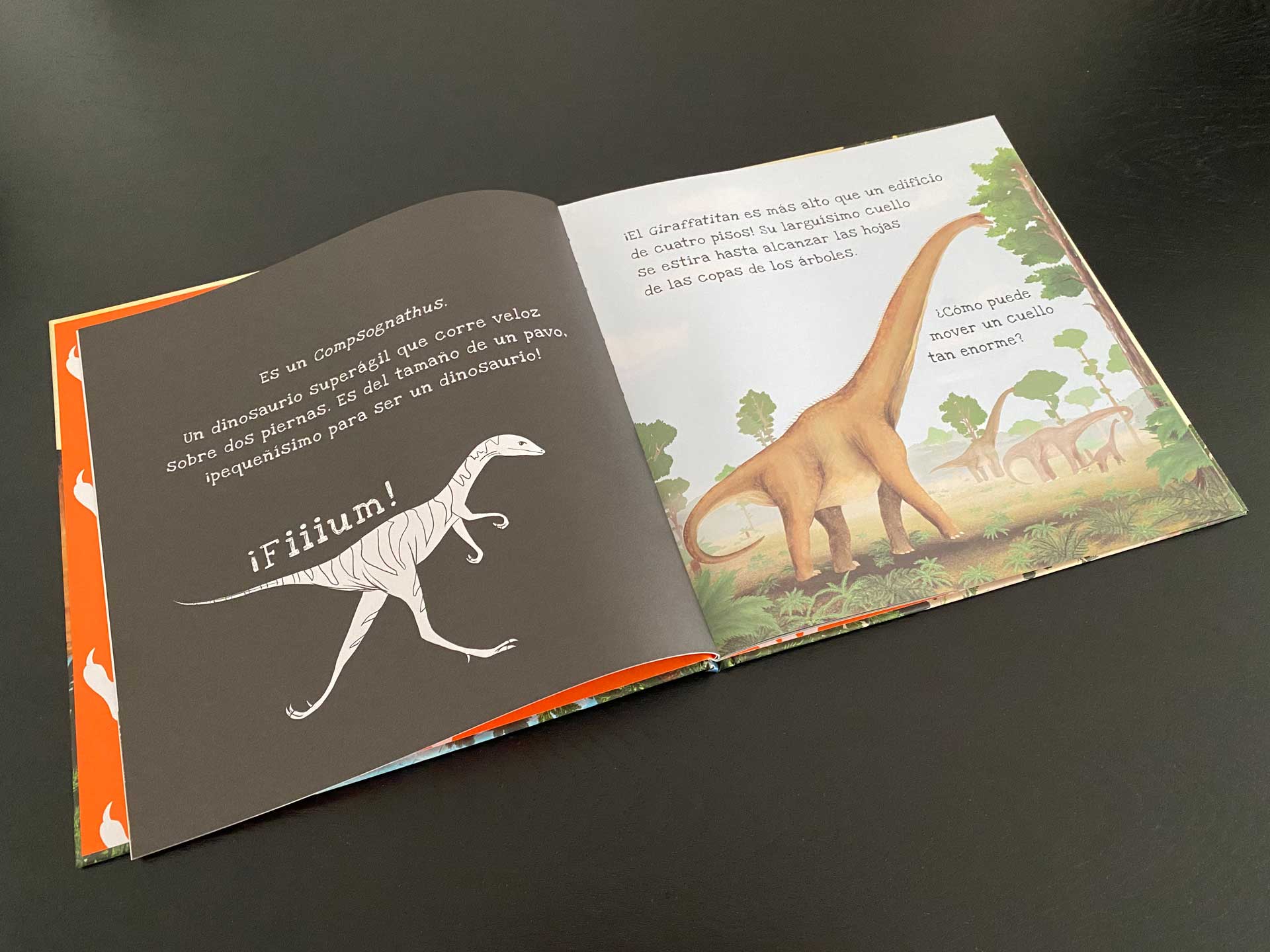 Dinosaurios, un libro para iluminar